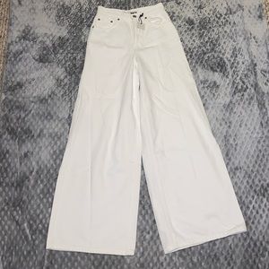 NWT Top Shop Moto Wide Leg Pants!